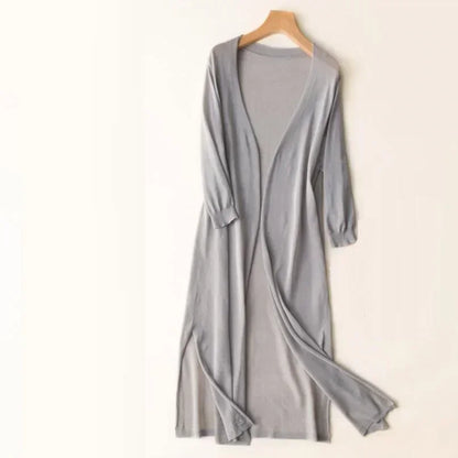Women's Open Front Long Cardigan Sweater