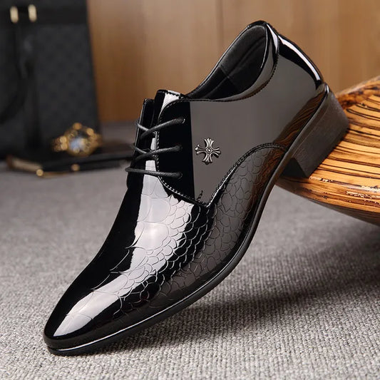 Classic Mens Leather Dress Shoes - Modish World