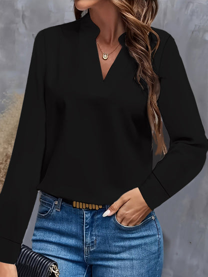 Women's Classic Soft V-Neck Top
