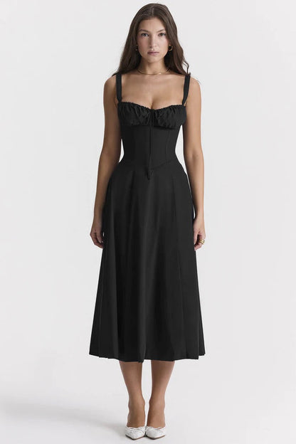 Beautiful Floral Garden Party Dress