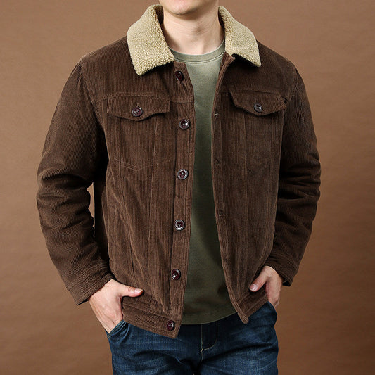Warm Fleece Lined Men's Winter Short Jacket - Modish World