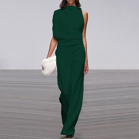Chic Simple Strapless Jumpsuit - Modish World