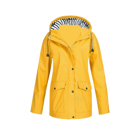 Waterproof Hooded Women's Jacket - ModishWorld