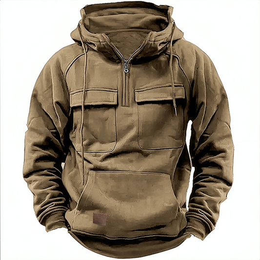 Warm Mens Fleece Hooded Jacket - Modish World