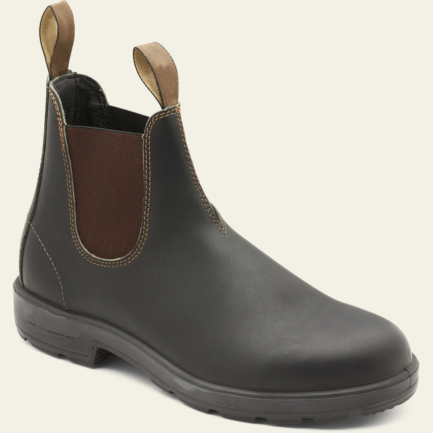 Men's Elastic Ankle Boots - Slip On with Easy Pull Tabs