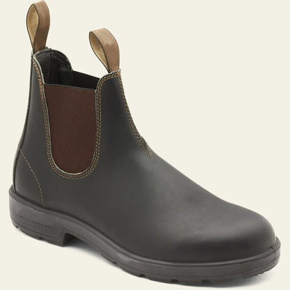 Men's Elastic Ankle Boots - Slip On with Easy Pull Tabs