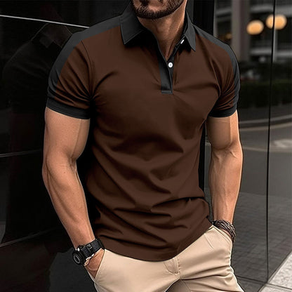 Fitted Mens Classic Polo Shirt