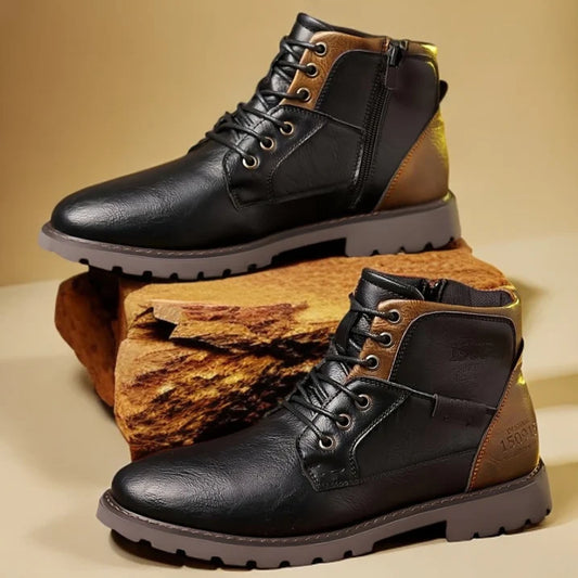 Comfortable Men's Hiking Ankle Boots - Modish World