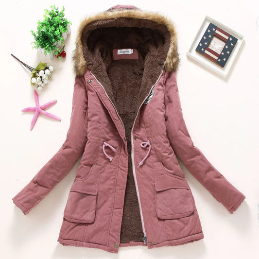 Waterproof Women's Parka Coat with Hood - Modish World