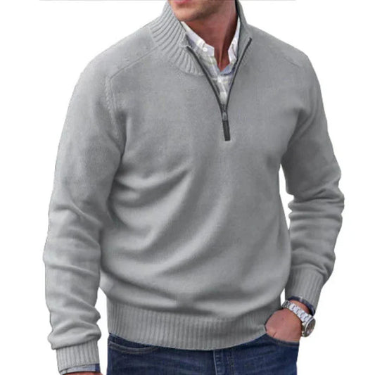 Classic Crew Neck Cotton Sweater - Modish World