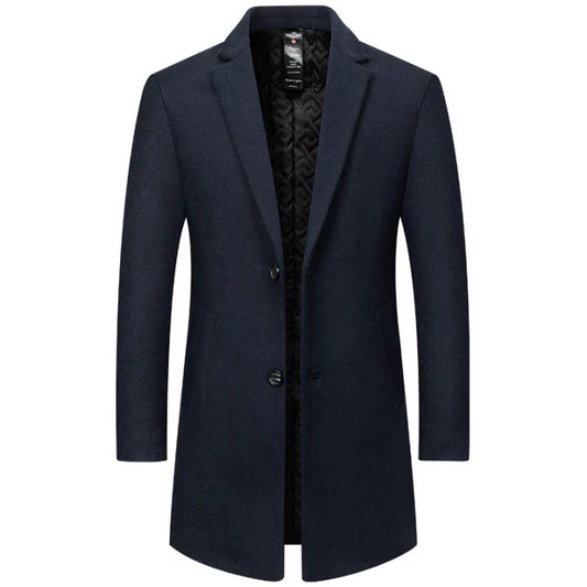 Classic Long Men's Parka Coat - ModishWorld