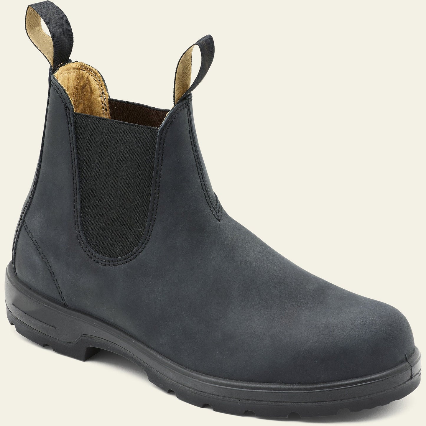 Men's Elastic Ankle Boots - Slip On with Easy Pull Tabs