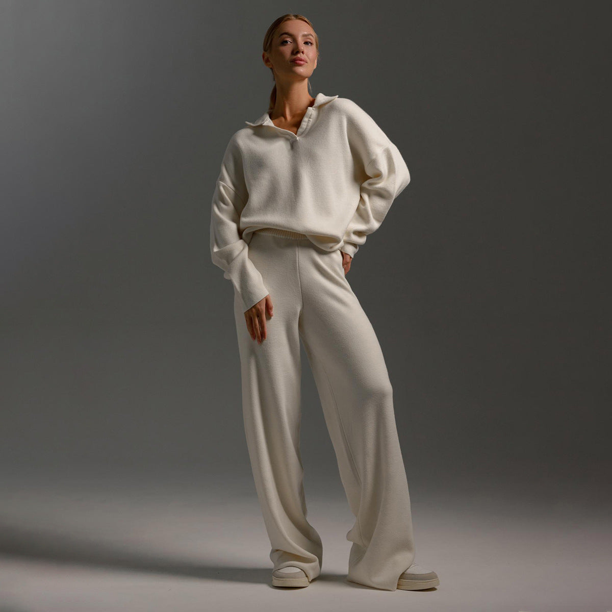 Cozy Women's Jogger Set - Soft Top & Comfort Pants - ModishWorld
