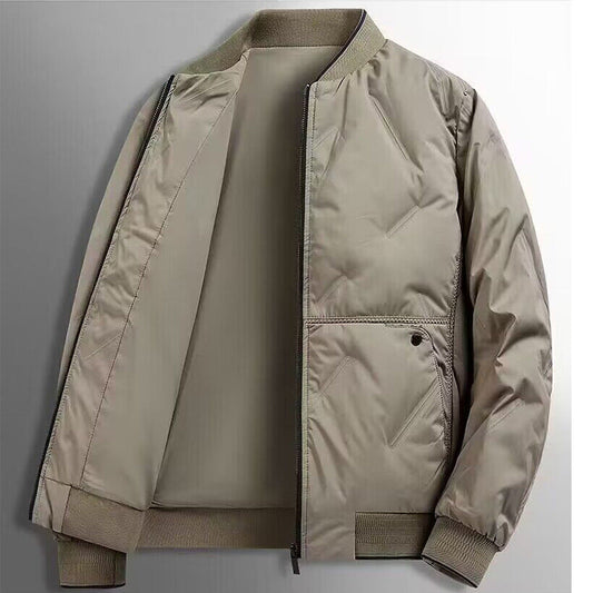 Warm Insulated Puffer Bomber Coat - ModishWorld