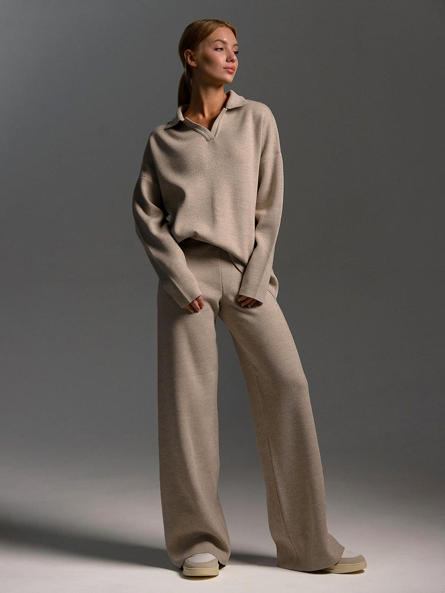 Cozy Women's Jogger Set - Soft Top & Comfort Pants