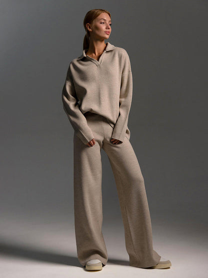 Cozy Women's Jogger Set - Soft Top & Comfort Pants