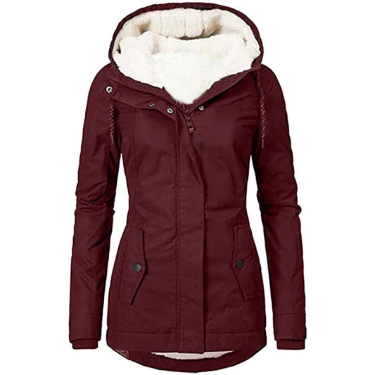 Warm Waterproof Women's Parka Coat - Modish World