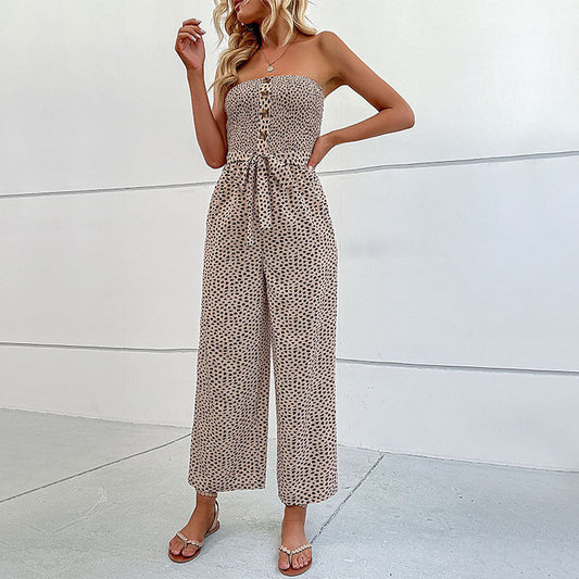 Women's Sleeveless Loose-Fit Jumpsuit - Easy Summer Wear - ModishWorld