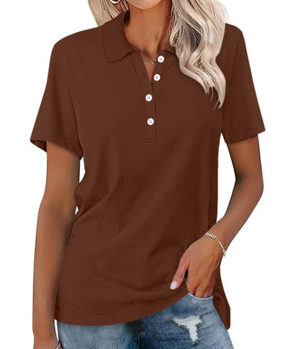 Lightweight Comfortable Polo Shirt for Ladies