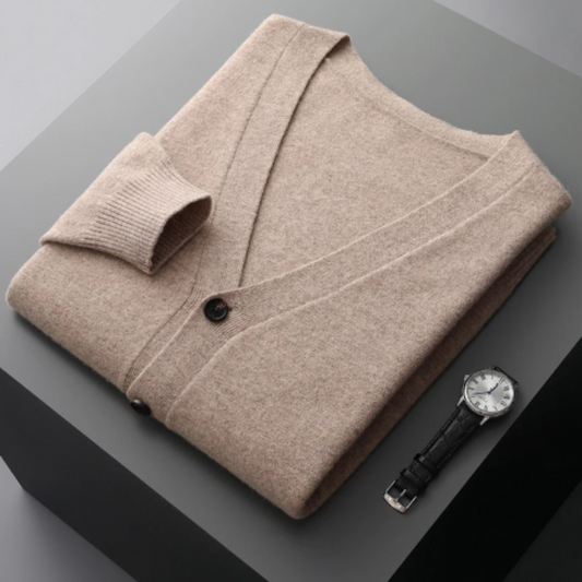 Classic Men's Knit Button Cardigan - Modish World