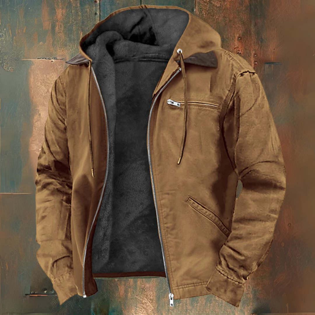 Warm Hooded Coat for Men - ModishWorld