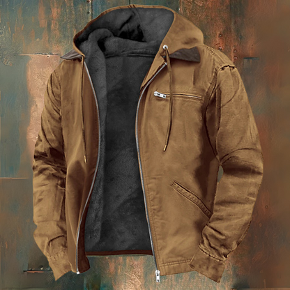 Warm Hooded Coat for Men - ModishWorld