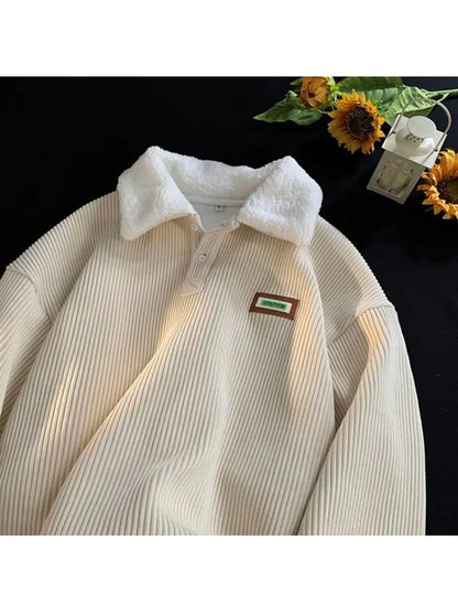 Warm Classic Mens Polo Sweater - ModishWorld