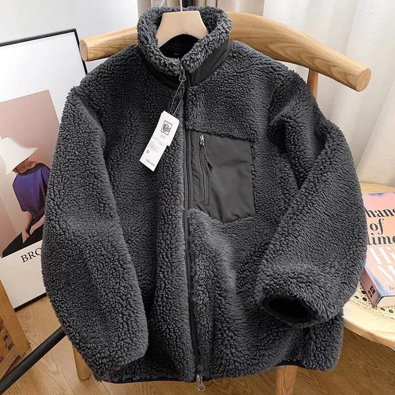 Men's Waterproof Zip Up Jacket with Pockets