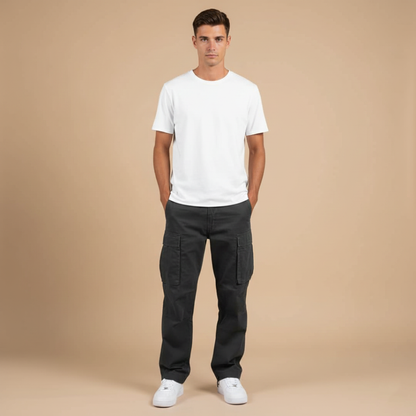 Practical Mens Work Pants with Pocket Storage