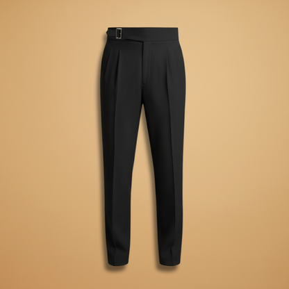 Comfortable High Waist Mens Pants with Adjustable Belt - Modish World