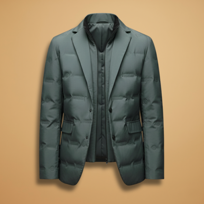 Waterproof Men's Parka Coat with Hood and Zip - Modish World