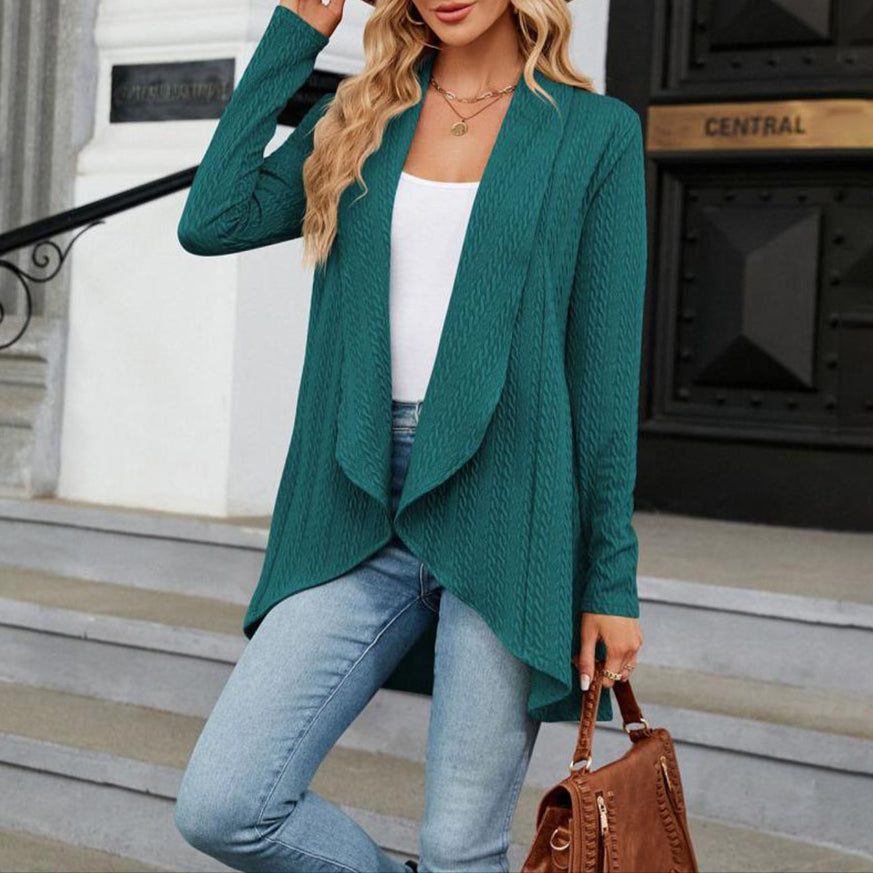 Women's Breathable Open Front Cardigan - ModishWorld
