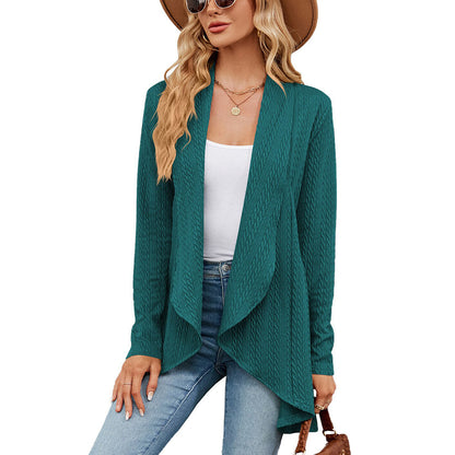 Women's Breathable Open Front Cardigan