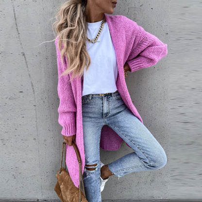 Cozy Women's Oversized Knit Cardigan Sweater