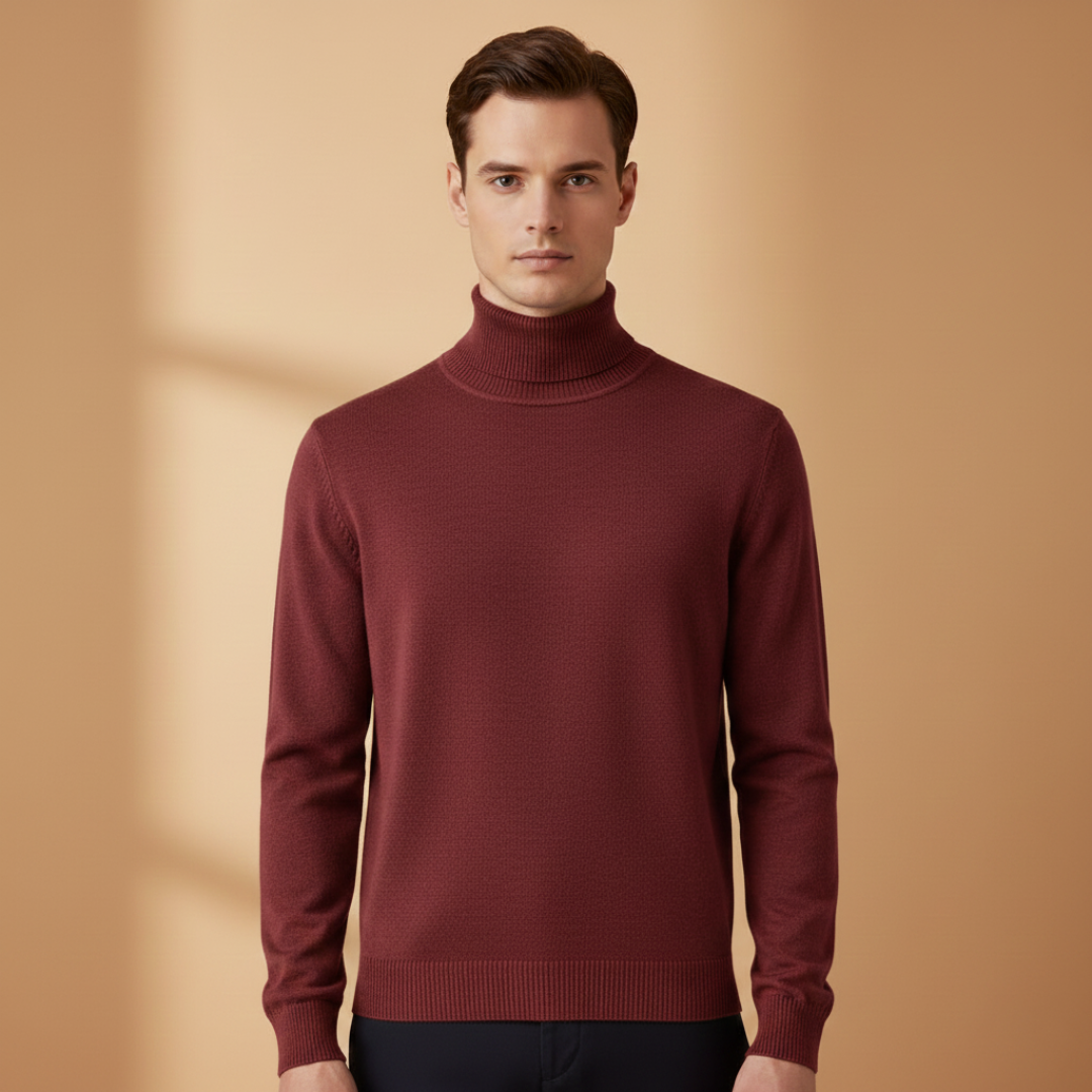 Classic Crew Neck Long Sleeve Sweater