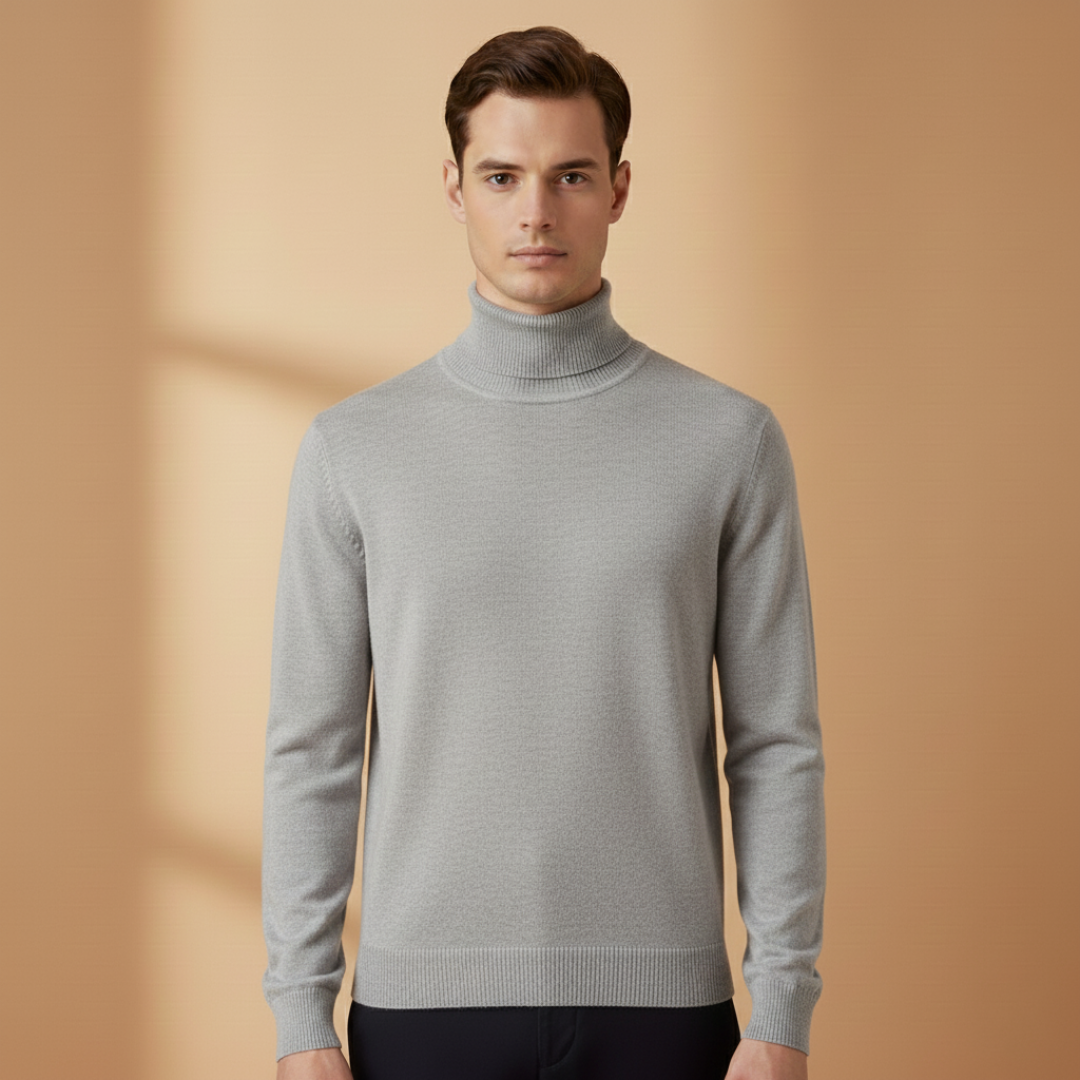 Classic Crew Neck Long Sleeve Sweater