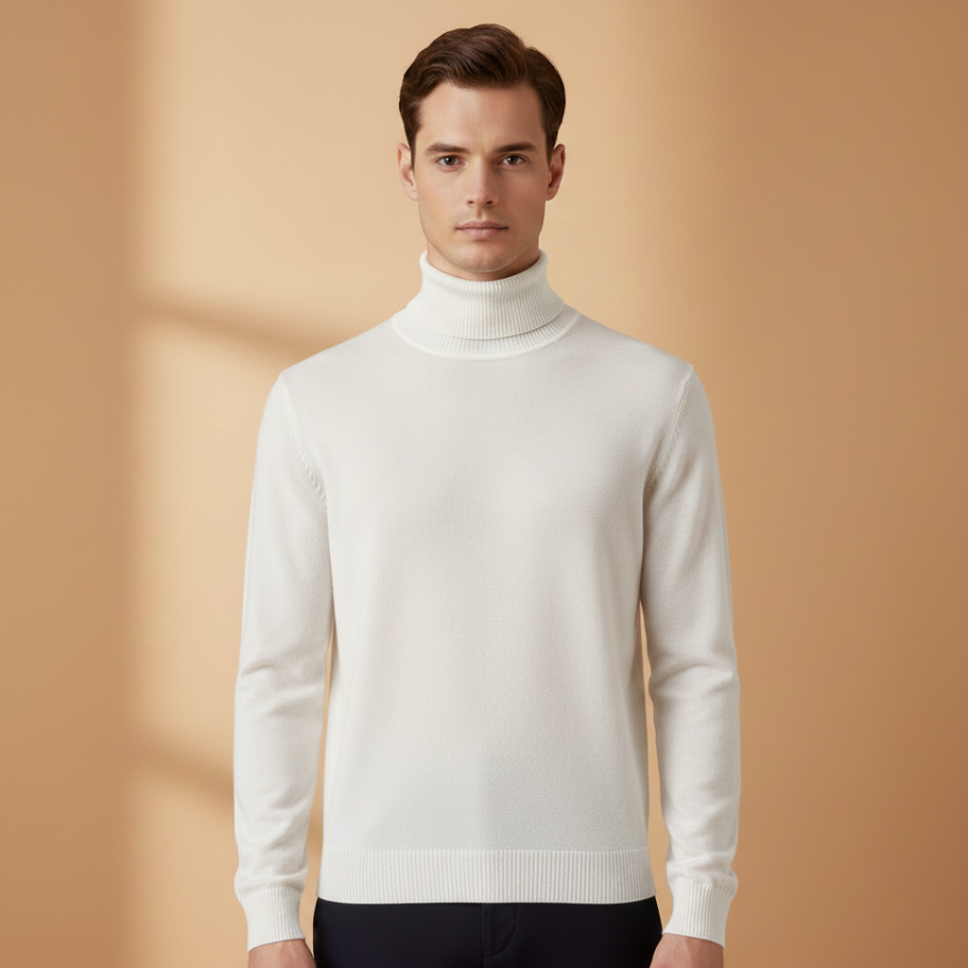 Classic Crew Neck Long Sleeve Sweater