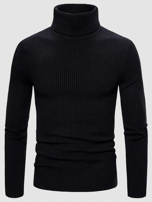 Warm Men's Wool Crew Neck Winter Sweater - ModishWorld