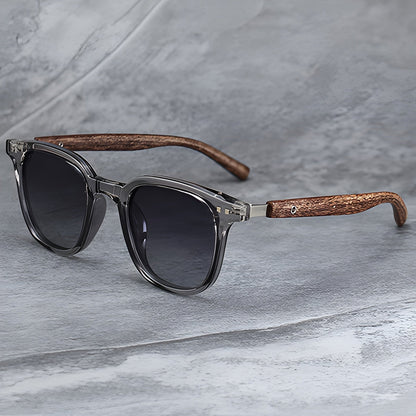 Trendy Rectangular Anti Glare Shades for Men
