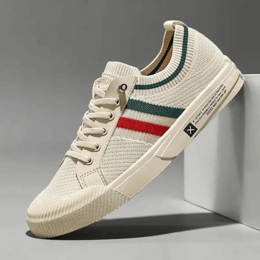 Comfortable Men's Wide Fitting Flat Sneakers - Modish World