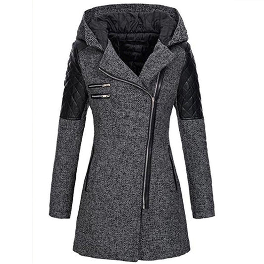 Warm Women's Parka Hooded Coat - ModishWorld