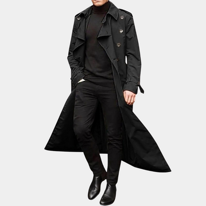 Waterproof Men's Insulated Trench Coat