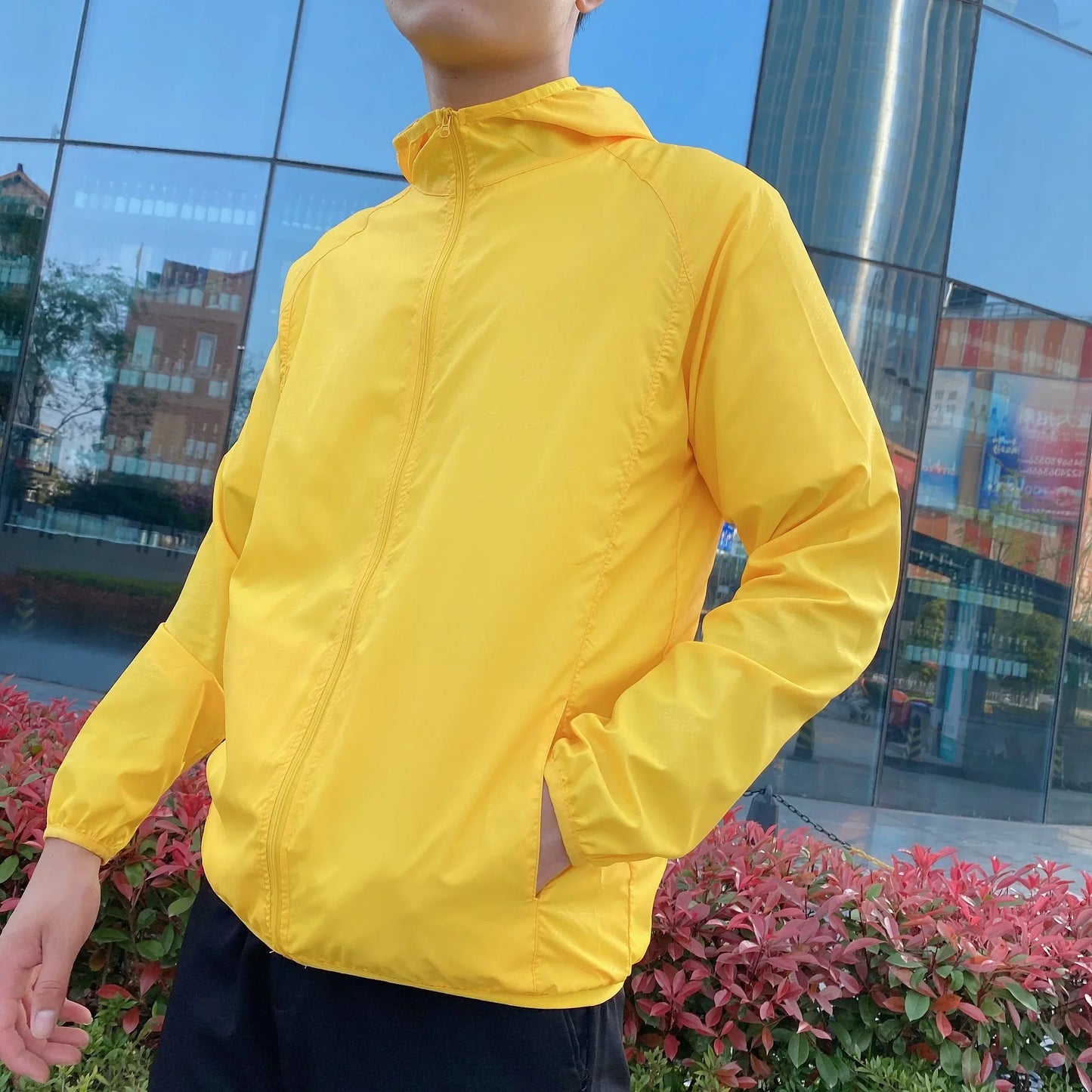 Waterproof Breathable Men's Spring Windbreaker Jacket
