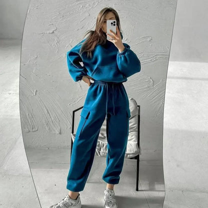 Comfy Women's 2 Piece Jogger Suit - ModishWorld