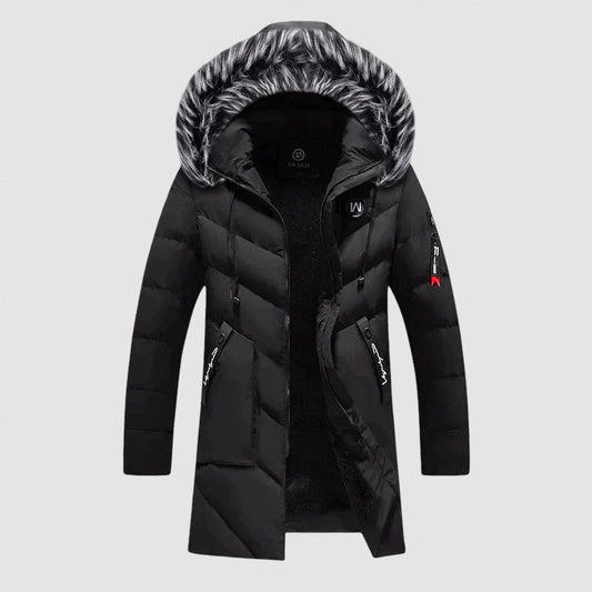 Warm Waterproof Puffer Parka Coat for Men - ModishWorld