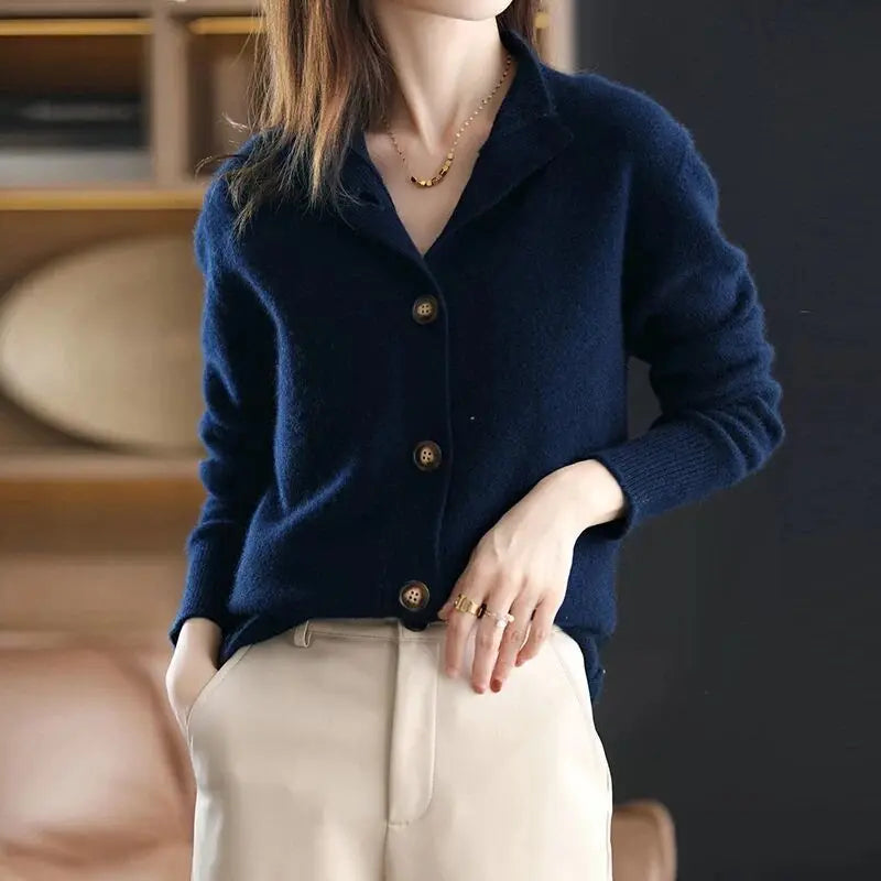 Chic and Cozy Women's Cardigan Sweater - ModishWorld