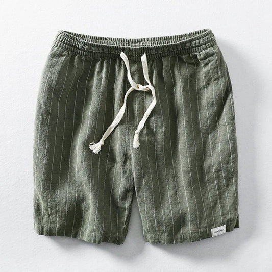 Breathable Summer Mens Linen Shorts - ModishWorld