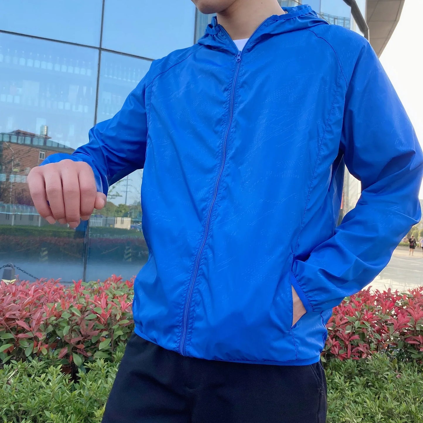 Waterproof Breathable Men's Spring Windbreaker Jacket