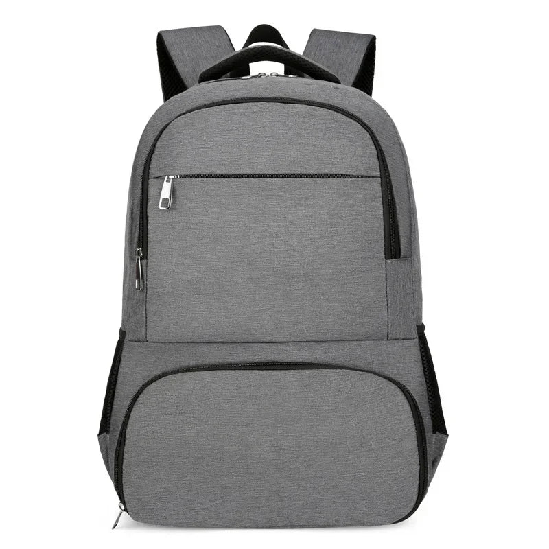 Secure Water Resistant Backpack with Insulated Lunch Pocket