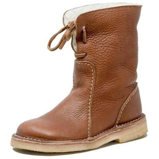Warm Insulated Snow Boots with Fleece Interior - ModishWorld